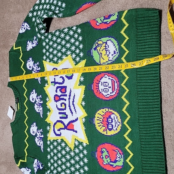 NICKELODEON RUGRATS CHRISTMAS SWEATER - Picture 3 of 10
